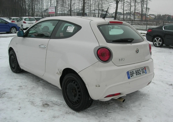 Alfa Romeo Mito cena 12500 przebieg: 108731, rok produkcji 2011 z Świecie małe 191